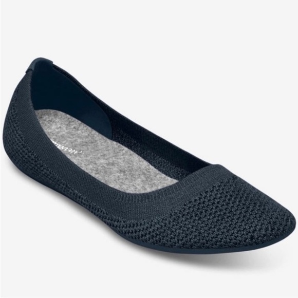 Allbirds Tree Breezers Lightweight Flats Charcoal Grey Black 10.5 Scandi Girl - Picture 5 of 16